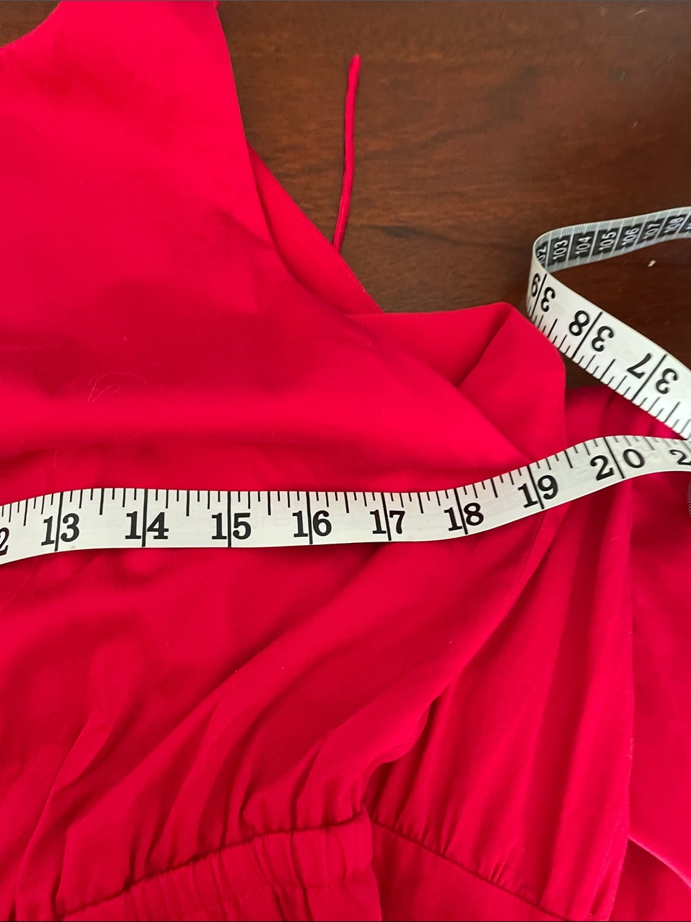 Alice + Olivia Tiered Sleeveless Midi Dress, Red Size: 10 - Picture 8 of 8
